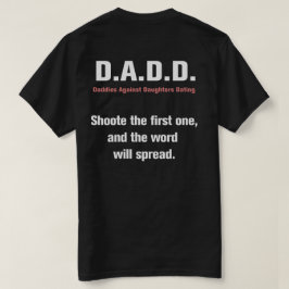 Pappor mot döttrar som daterar utslagsplatsen t-shirt