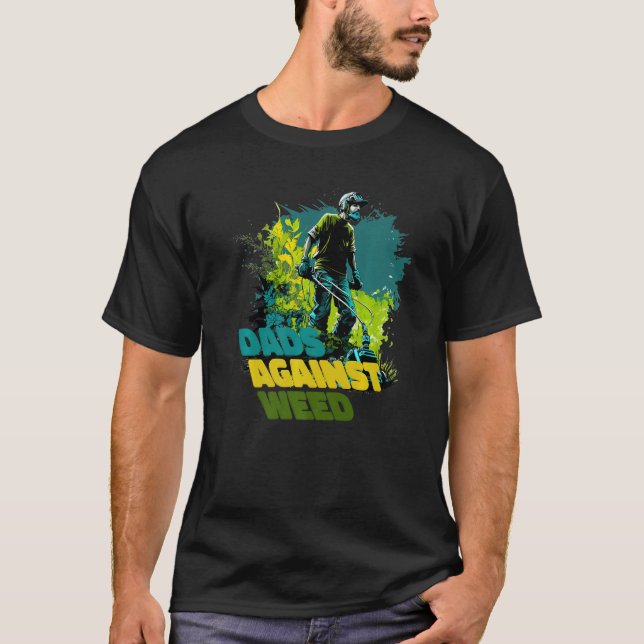 Pappor mot Ogräs-bidrag T Shirt (Framsida)