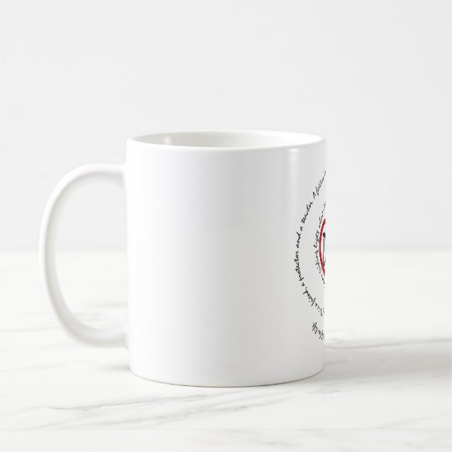 Pappor och Far Kaffemugg (Vänster)
