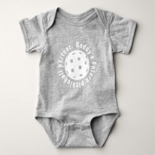 Pappor pickleball partner baby bodydress t shirt