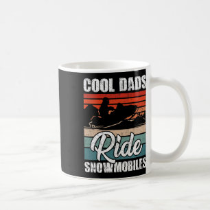Pappor Ride Snowmobiles - Far Snowcross Motor Sle Kaffemugg