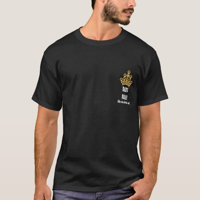 PAPPOR RULE! TEE (Framsida)