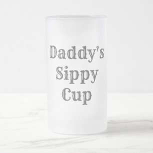 Pappor Sippy Funny Frostat Ölglas
