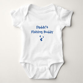 "Pappor som fiskar kompis" babyBodysuit T Shirt