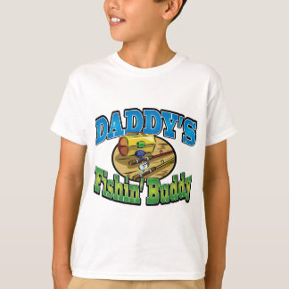 Pappor som fiskar kompisen t-shirt