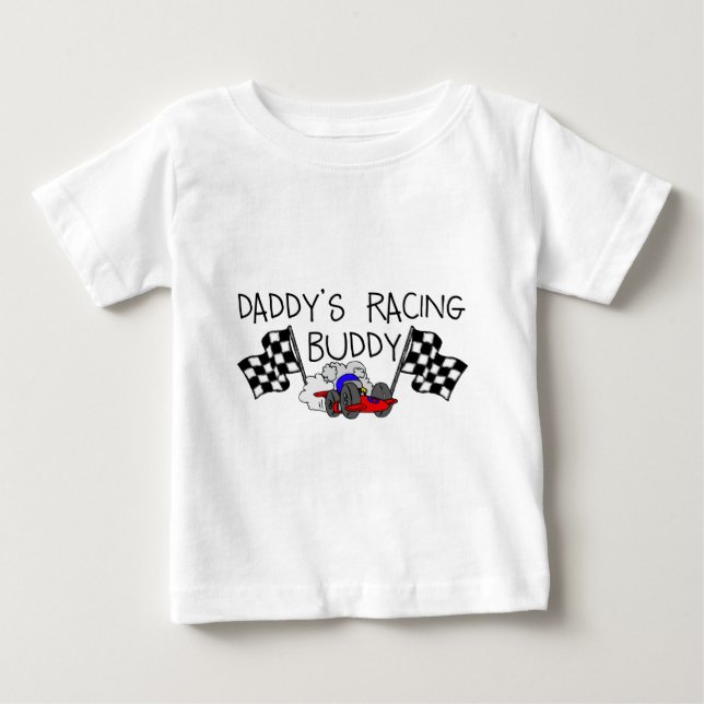 Pappor Tävla Buddy Tee Shirt (Framsida)