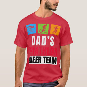 Pappor Triathlon Supporters Family Cheer 2 T Shirt