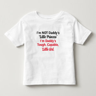 Pappor Tuff, kapabel, Little Girl T Shirt