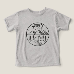 Pappor vandrande kompisbarn t-shirt