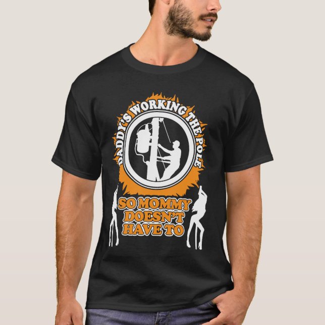 Papporarbete Polen Tee Shirt (Framsida)