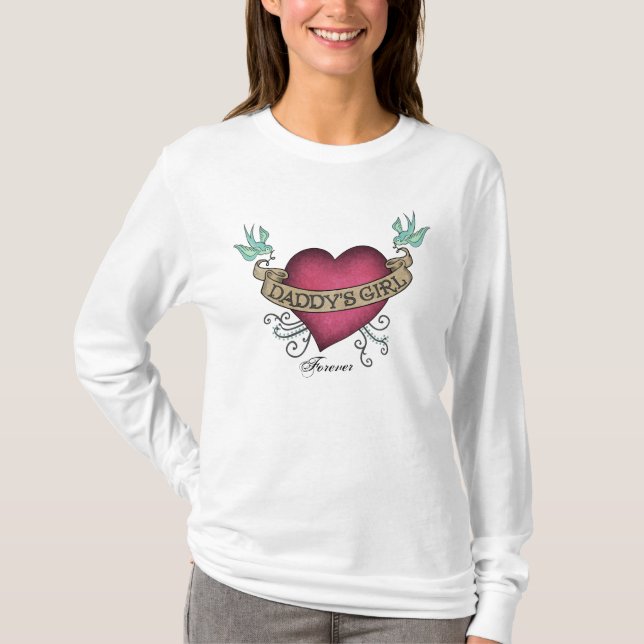 PapporflickaT-tröja Tee Shirt (Framsida)