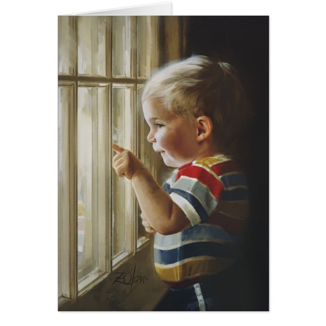 Papporhem Hälsningskort (Framsidan)