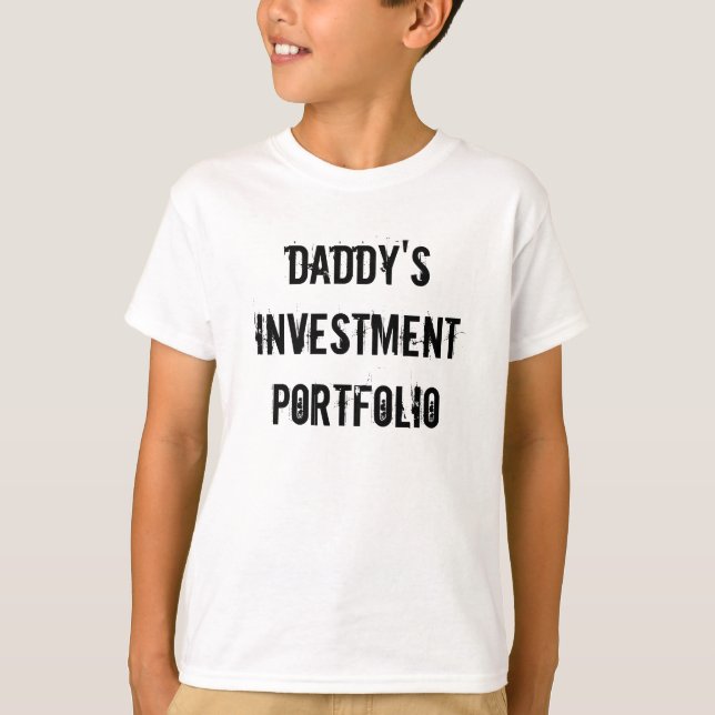 Papporinvesteringportfölj T Shirt (Framsida)