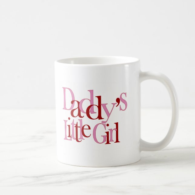 Papporliten flicka kaffemugg (Höger)