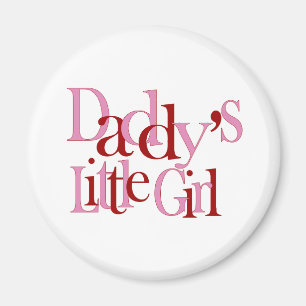 Papporliten flicka magnet