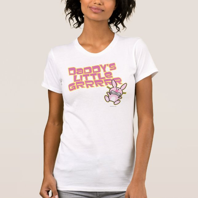 Papporliten flicka t shirt (Framsida)