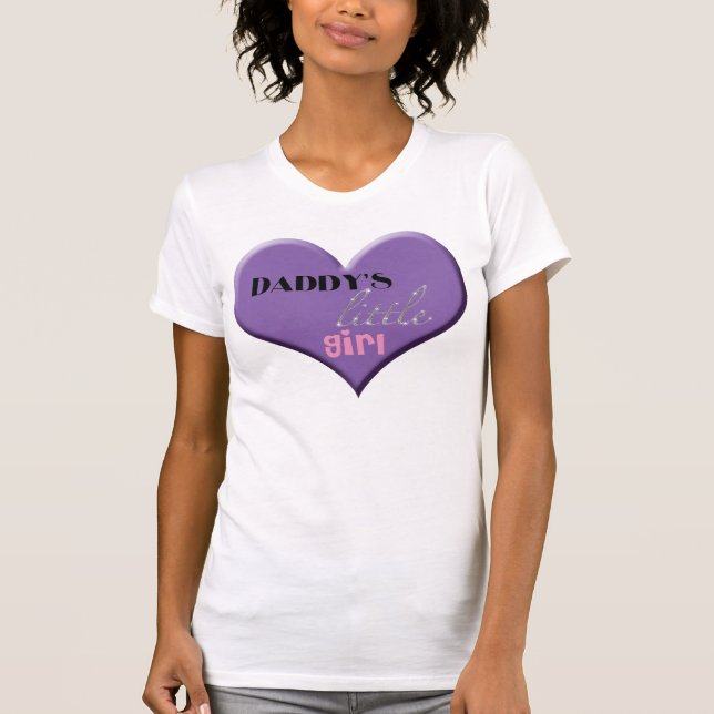 Papporliten flicka tee shirt (Framsida)