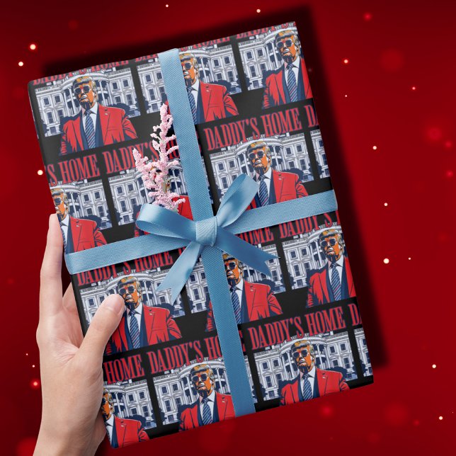 Pappornas hemtrast presentpapper (Skapare uppladdad)