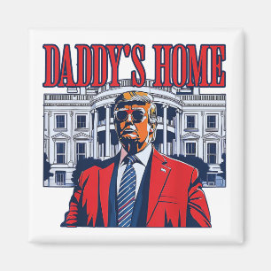 Pappornas hemtrast White House Trump Gift Magnet