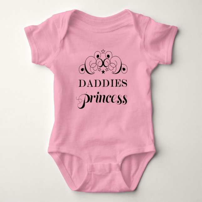 Pappornas Prinsessa Baby Tutu Homosexuella Föräldr T-shirt (Framsida)