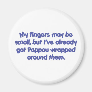 Pappou's Wrapped (blå) Magnet