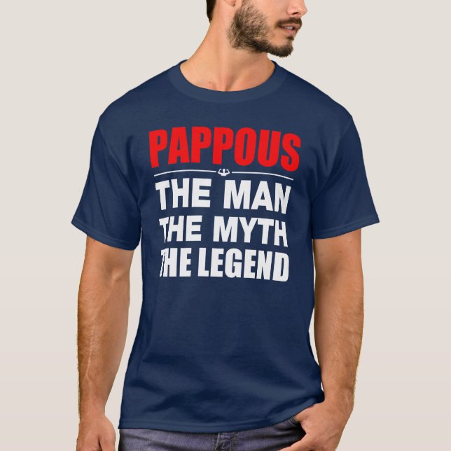 Pappous manen mythen legenden tee (Framsida)
