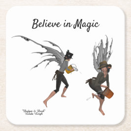 Pappra Älvor för Twin Boy Rain Underlägg