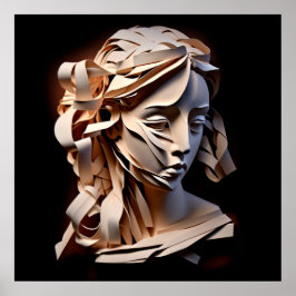 Pappra ansikte poster