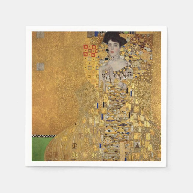 PAPPRA APKINER : GUSTAV KLIMT: ADELE BLOCH BAUER PAPPERSSERVETT (Framsidan)