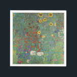 PAPPRA APKINER : GUSTAV KLIMT : FARM GARDEN PAPPERSSERVETT<br><div class="desc">PAPPRA APKINER : GUSTAV KLIMT : FARM GARDEN</div>