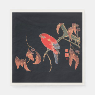 PAPPRA APKINER : JAPANESE WOODBLOCK : ITÖ JUKUCHGe Pappersservett