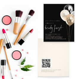 PAPPRA ballonger Guld Elfenbenskustens QR-kod 21:a Flygblad