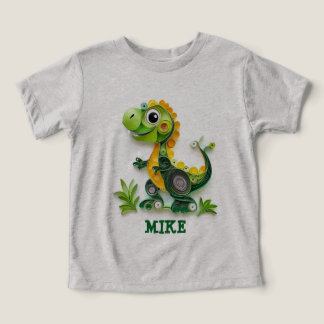 Pappra bläckande stil i Dinosaur ändrar namn T Shirt
