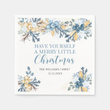 Pappra blåvinterbär av god jul