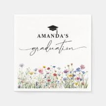 pappra blöjor av blommigt, färglös Studentfest