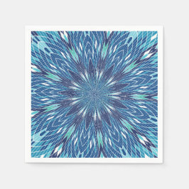 Pappra blöjor av coola Blue Mönster Pappersservett