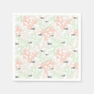 Pappra blöjor av fisk och korall pappersservett