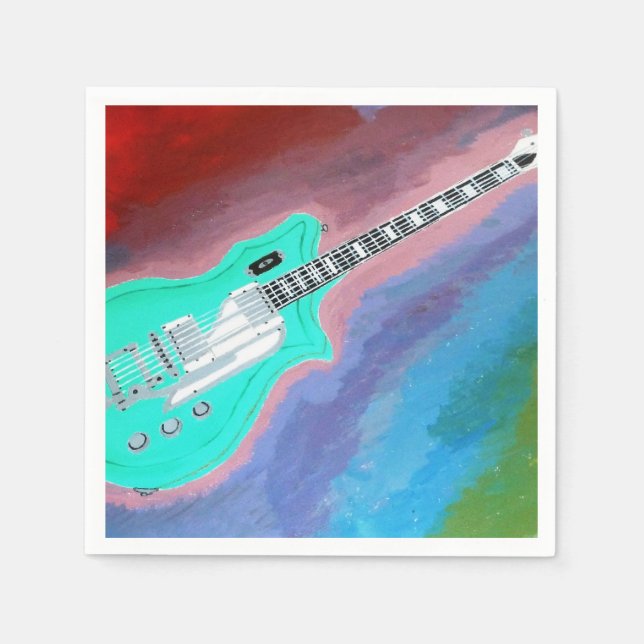 Pappra blöjor av gitarr pappersservett (Framsidan)