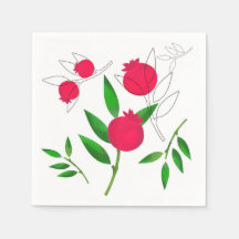 Pappra blöjor av granatäpple