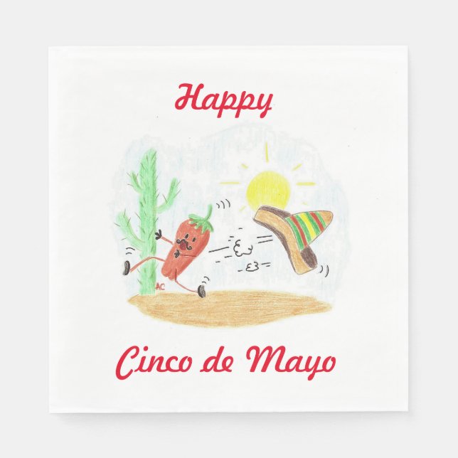 Pappra blöjor av honungsört pappersservett (Framsidan)