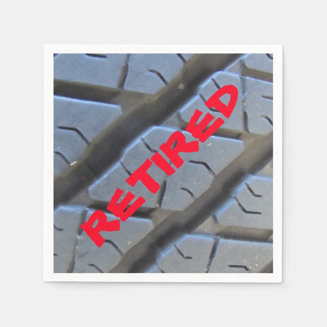 Pappra blöjor av lastbil-Pension-kummel! Pappersservett (Framsidan)