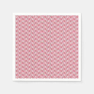 Pappra blöjor av modern Rosa Geometric Mönster Pappersservett
