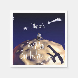 PAPPRA blöjor av typen LITTLE PRINCE 4e födelsedag Pappersservett