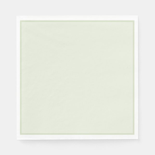 Pappra blöjor av vanlig grönt pappersservett (Framsidan)