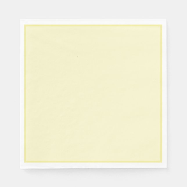 Pappra blöjor av vanlig gult pappersservett (Framsidan)