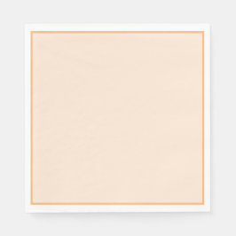 Pappra blöjor av vanlig orange pappersservett