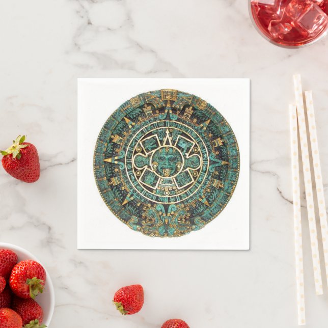 Pappra blöjor, aztec-Grönt Pappersservett (Insitu)