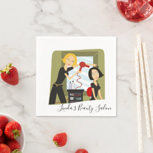 Pappra blöjor, Beauty Salon Stylist Pappersservett