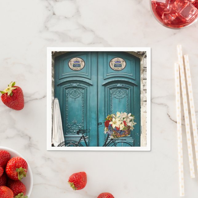 Pappra blöjor, Blommigt Vintage Pappersservett (Insitu)