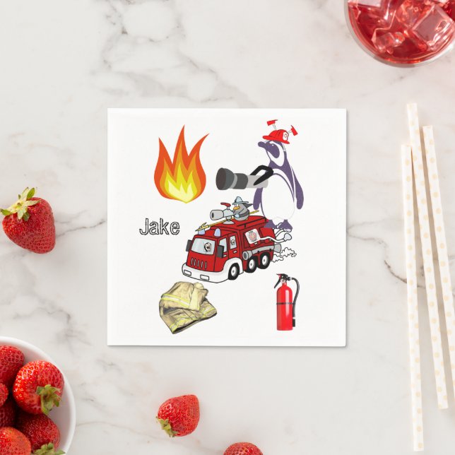 Pappra blöjor, brandsläckare pappersservett (Insitu)